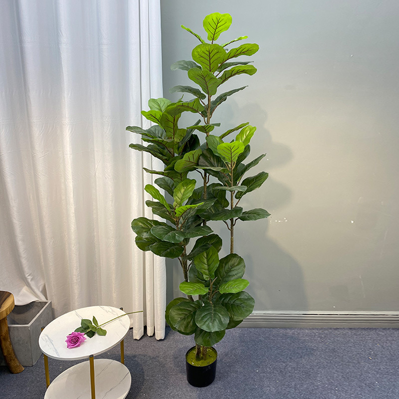 Fiddle Leaf Fig - Большие фигуры, искусственное дерево, пластиковые листья