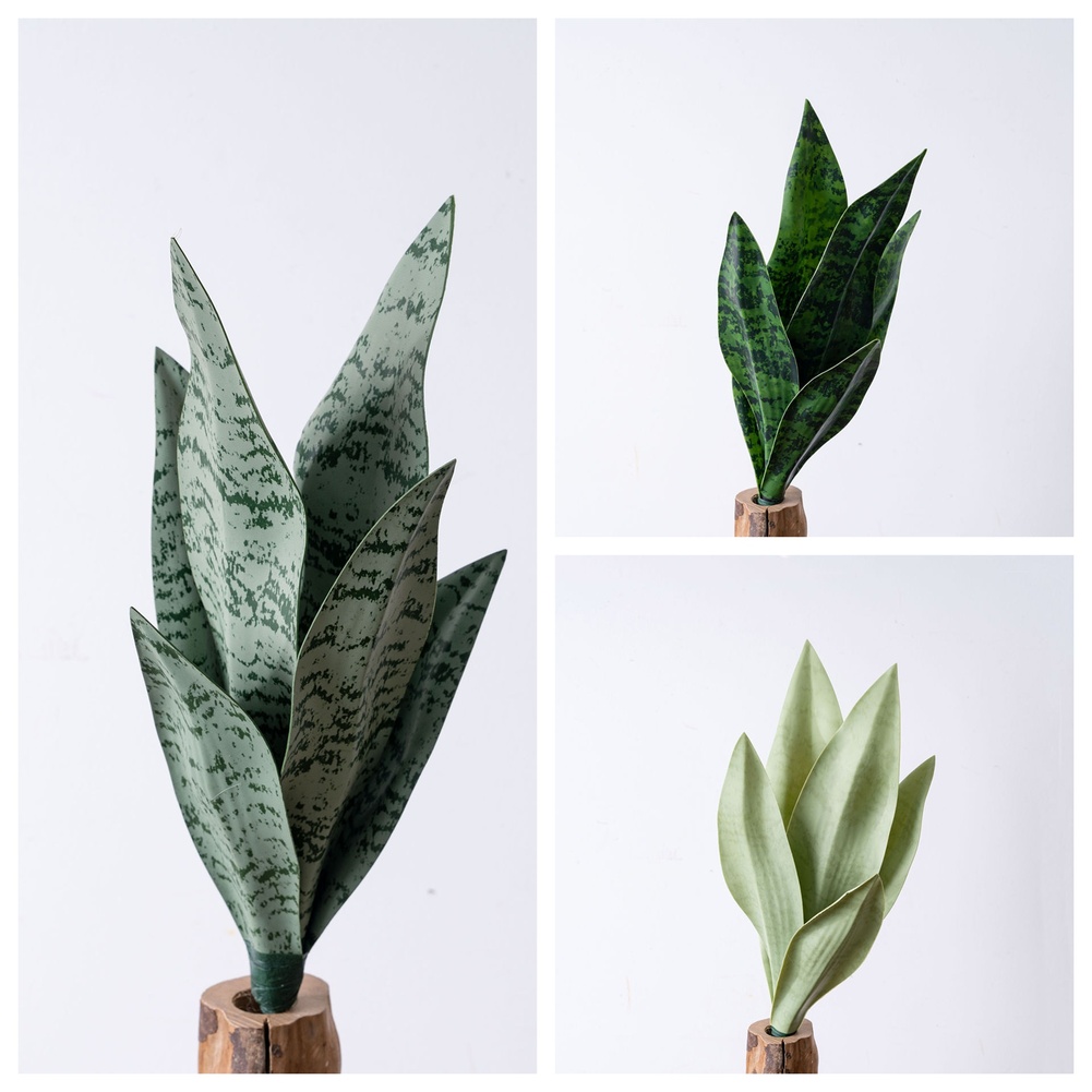 Snake Plant - Искусственная зелень из ПВХ в виде