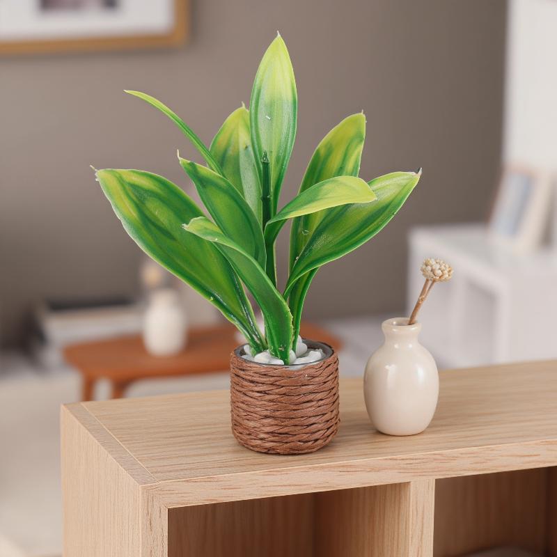 1 шт. миниатюрное искусственно – обзор и цена Plant Pot